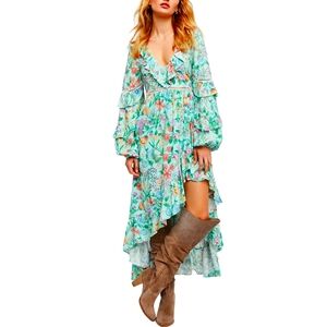 SPELL | Sayulita Frill Gown